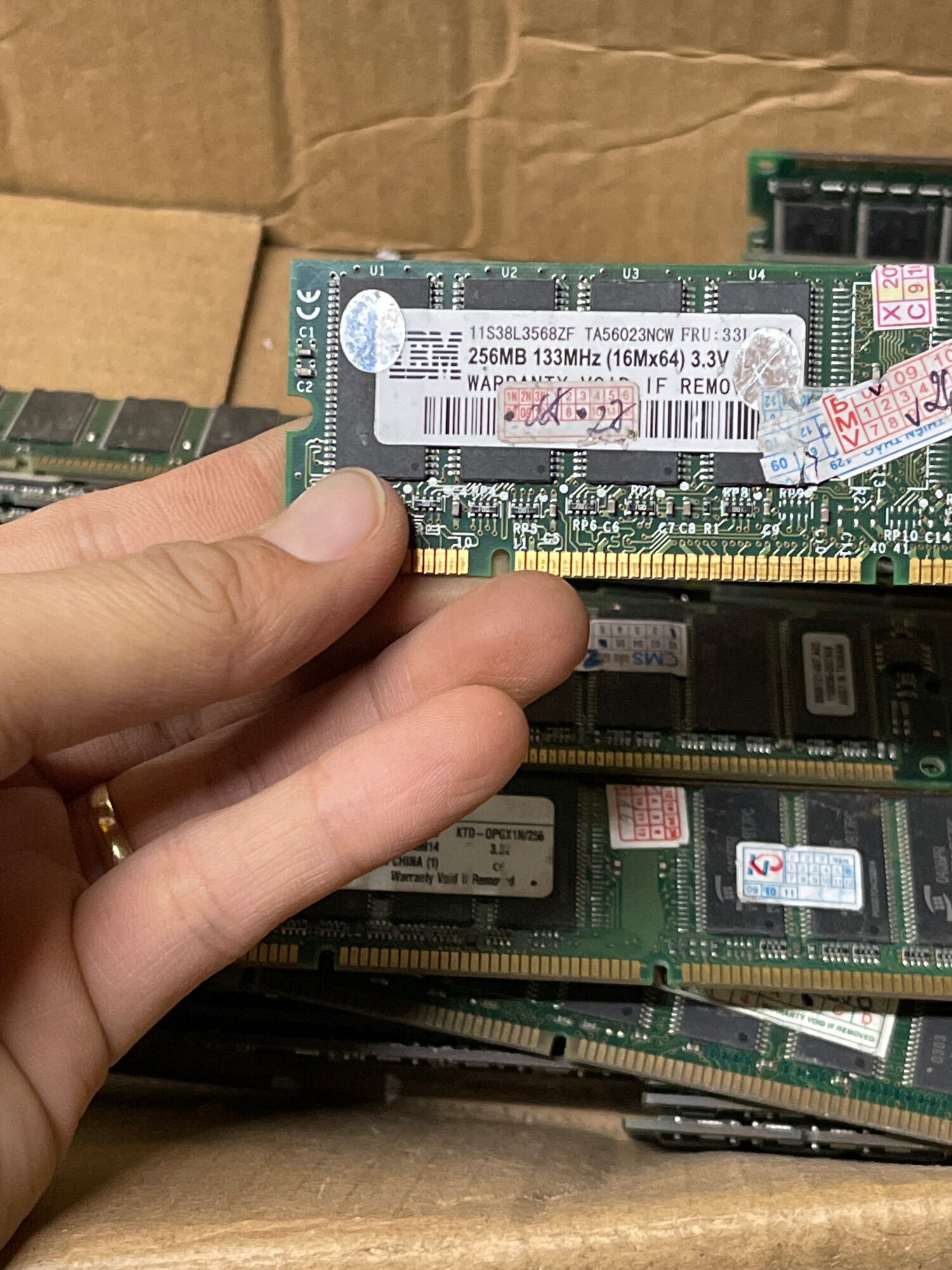 Ram Sdram Computer 256Mb Pc 100 Pc 133