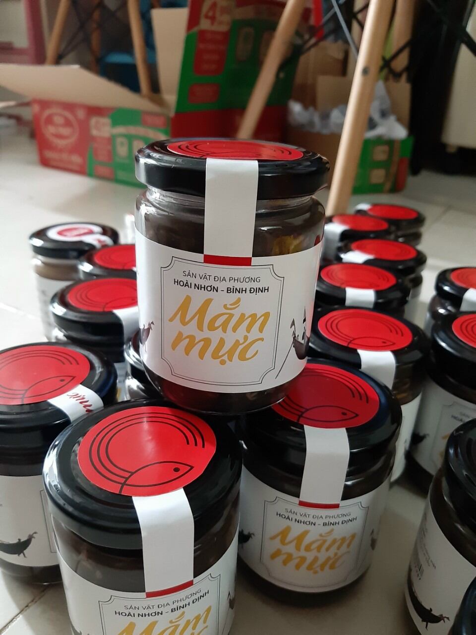 [HCM]MẮM MỰC ĐẶC SẢN XỨ NẪU BÌNH ĐỊNH 280gr