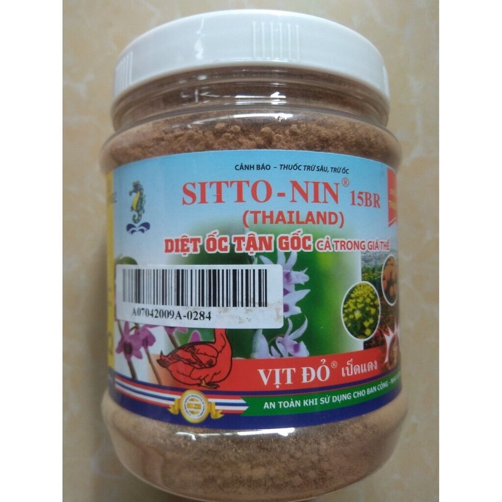 Sitto - nin 15br diệt ốc tận gốc, cả trong giá thể, lọ 250gam