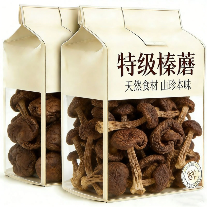 Nấm Hazelnut Tự Thu Hoạch Từ Đông Bắc Cho Món Hầm Gà