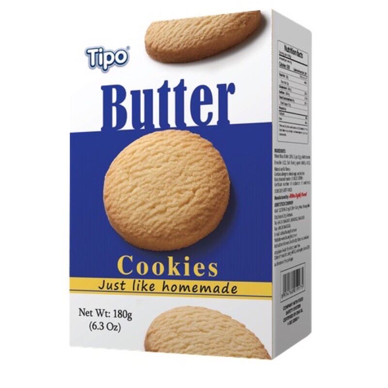 Bánh Tipo Butter Cookies 180g