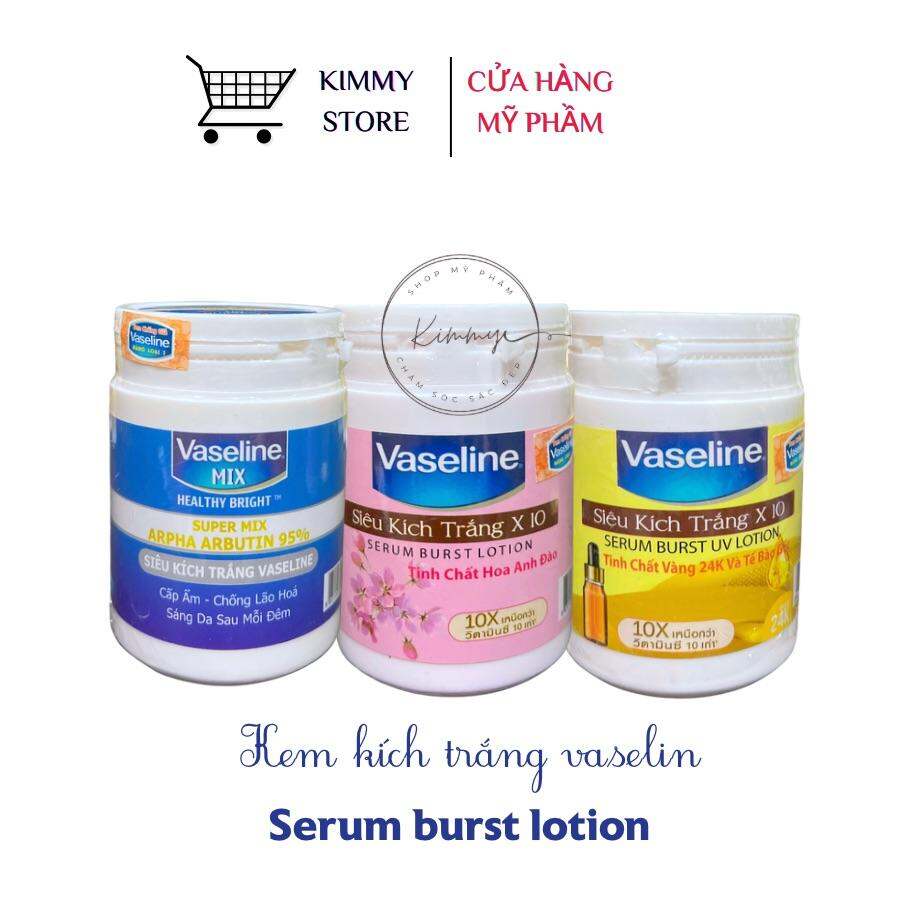 Kem kích trắng vaseline 10X thái lan 200g