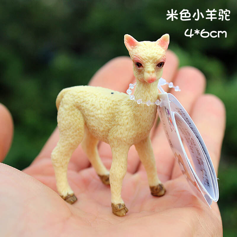 Mô hình động vật hoang dã động vật mô phỏng động vật nhỏ đồ chơi trẻ em chó con hươu cao cổ ngựa vằn voi chó gà vịt rắn chim