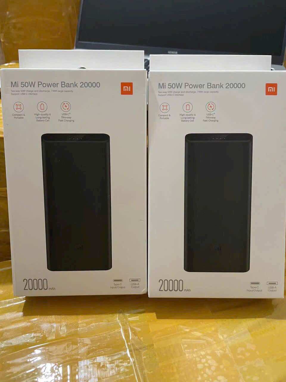 Pin sạc dự phòng xiaomi 3 20w 20000 mah - pin dự phòng xiaomi gen 3 pb200szm 20000 mah