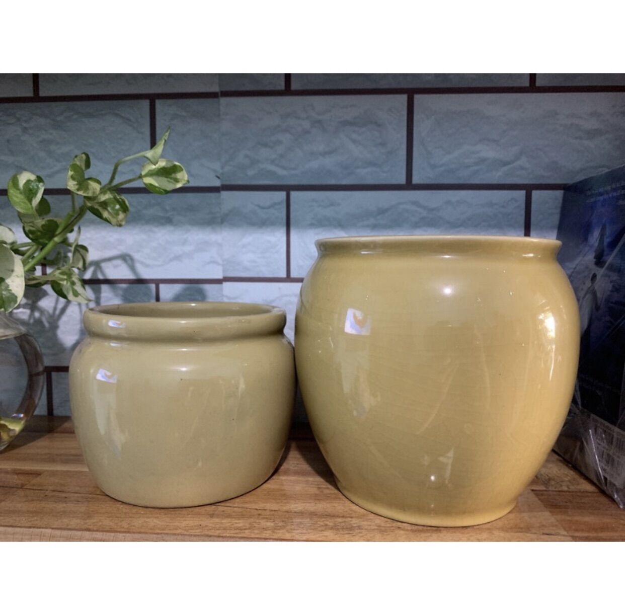 Lu bằng gốm sứ