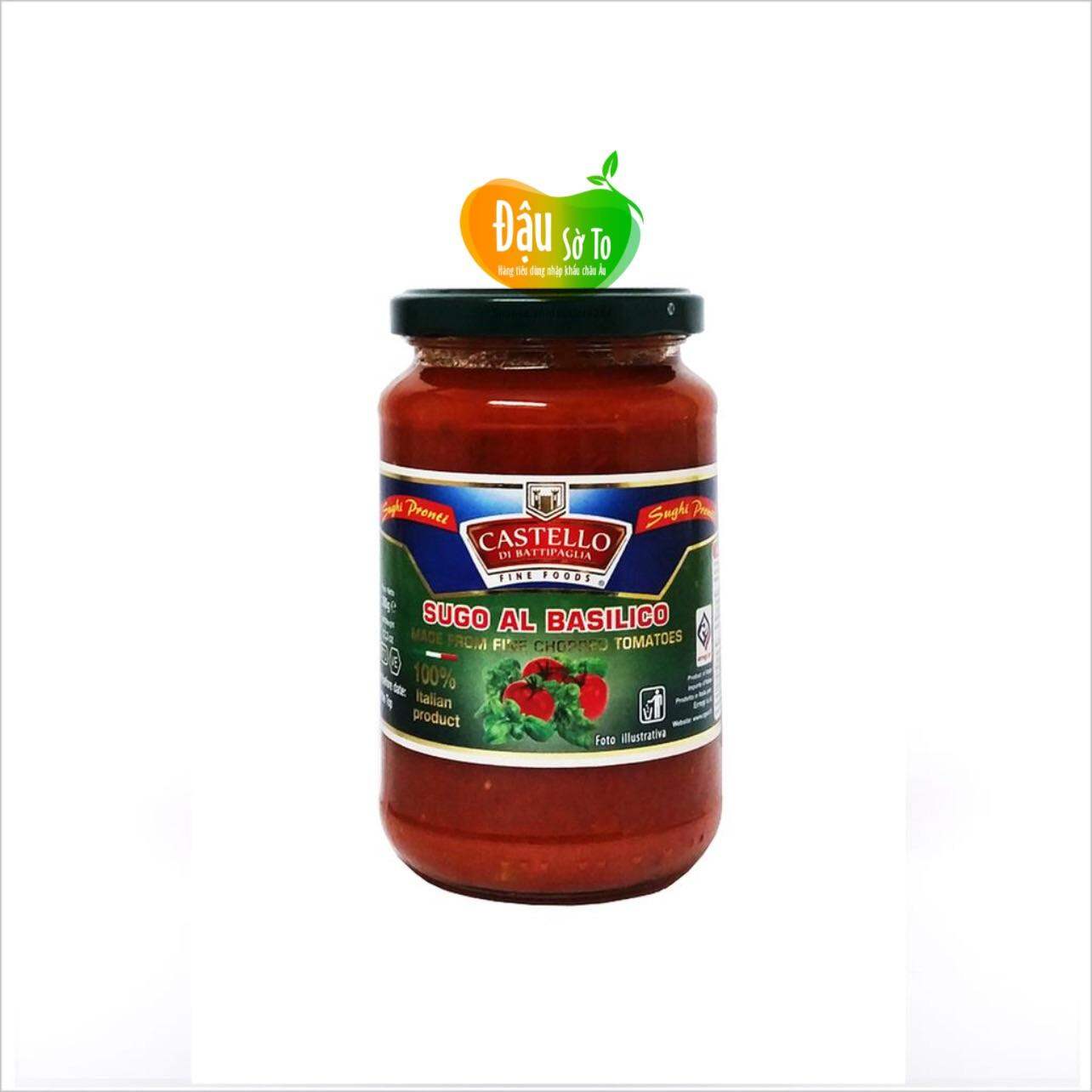 Sốt mỳ ý Basil 350g - Nhập khẩu Ý