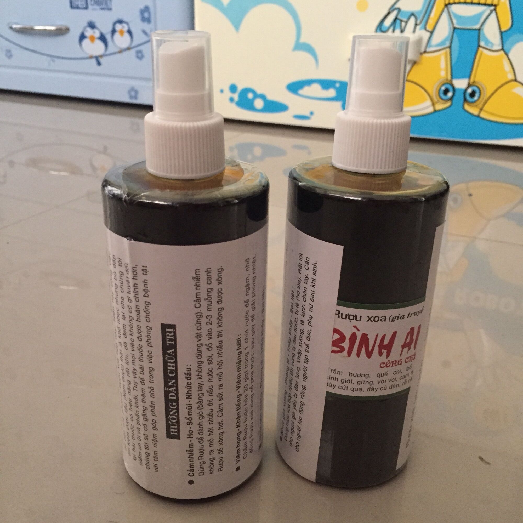 Dầu xoa bóp đau mỏi cơ Bình An 330ml