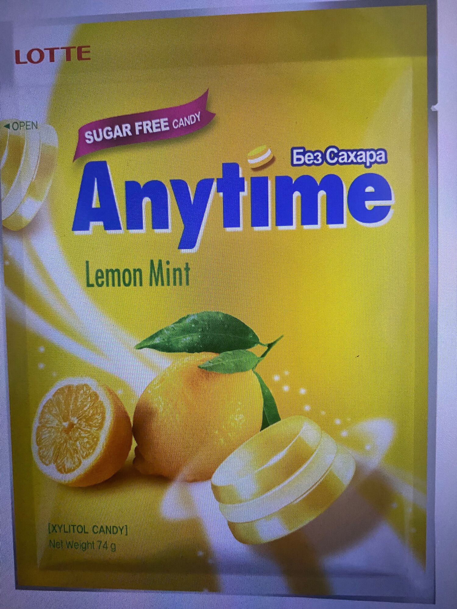 Kẹo anytime bạc hà