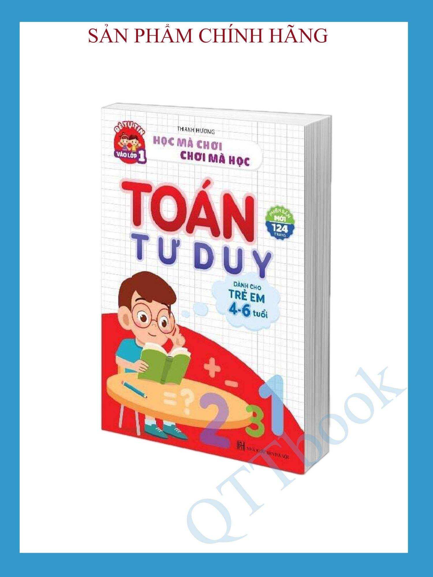 SÁCH - Toán tư duy cho bé 4-6 tuổi