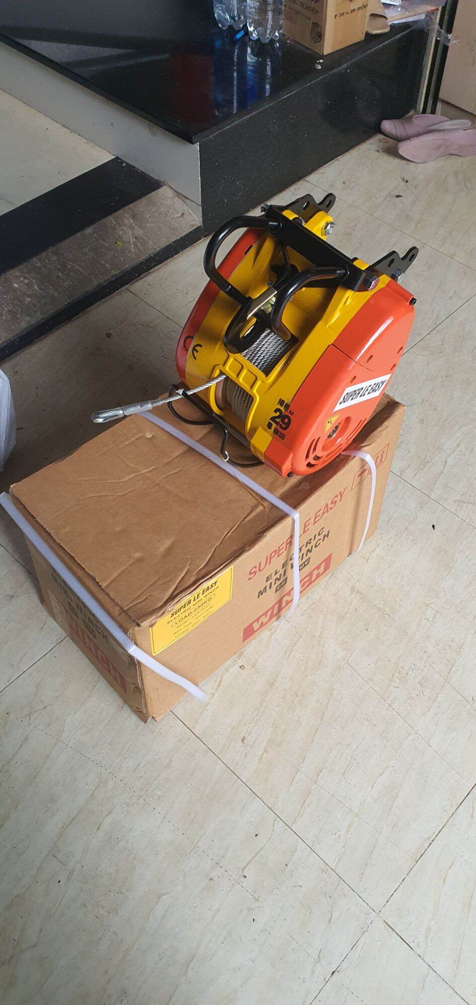 Tời Than 230kg ( 28m/p) 1200w
