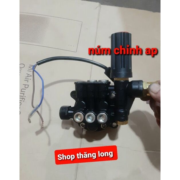 Bộ Đầu Bơm Máy Rửa xe mini(có kèm rơ le điện)