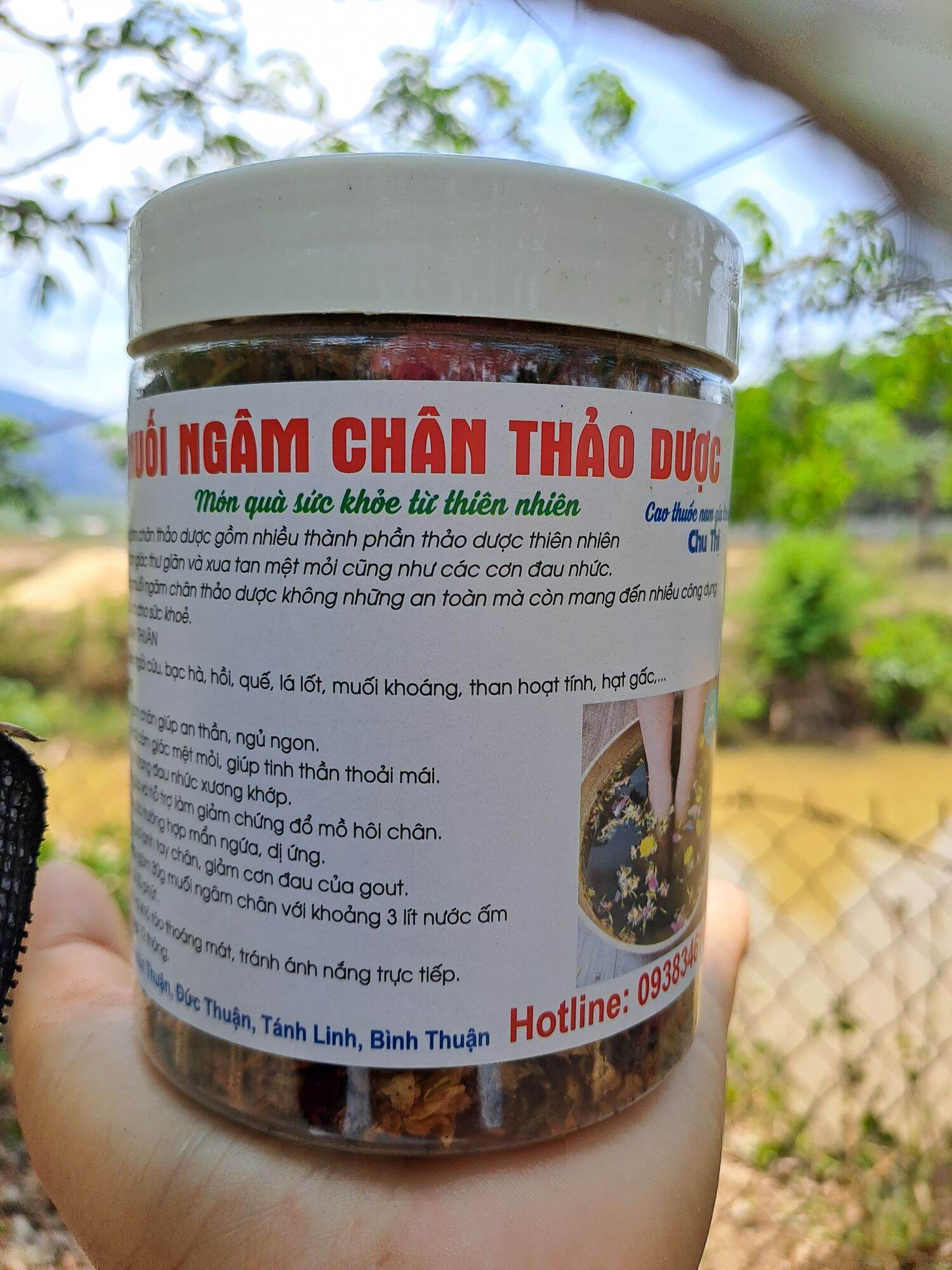 Muối Ngâm Chân Thảo Dược 500gr