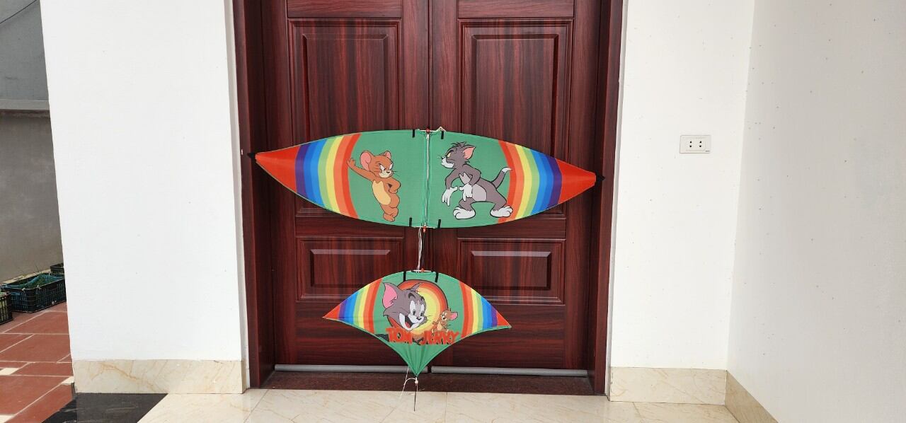 Diều lắp ghép 1m7 in hình