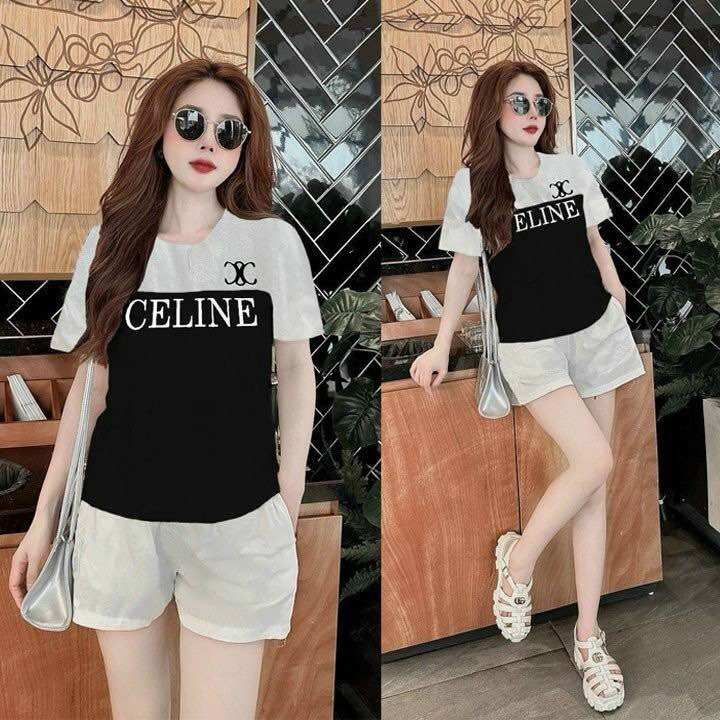 SÉT BỘ SHORT THUN COTTON THÊU CAO CẤP