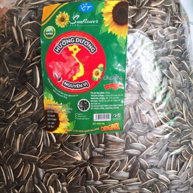 set 2kg hạt hướng dương sấy chín