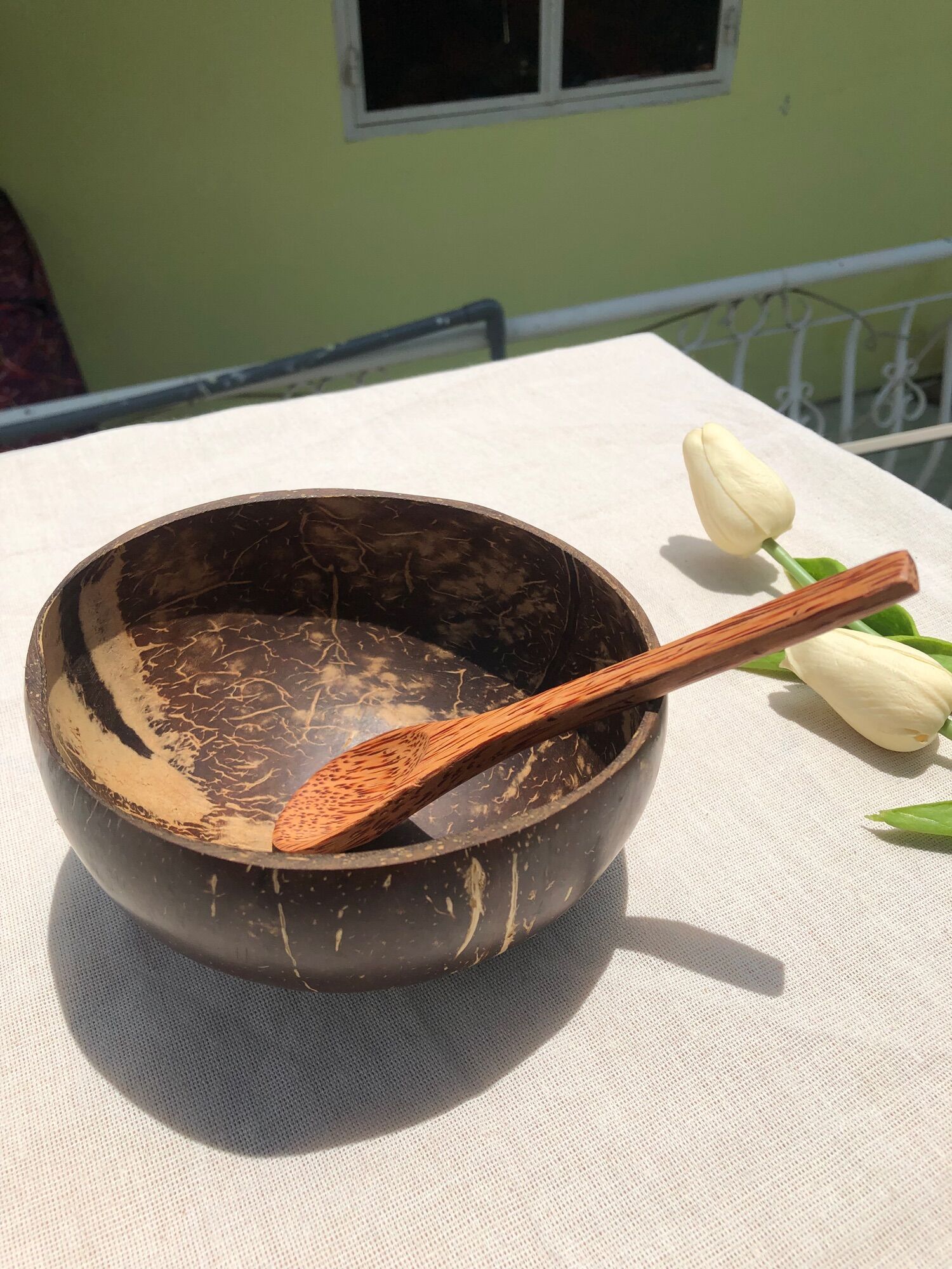 COMBO bộ gáo dừa kèm muỗng