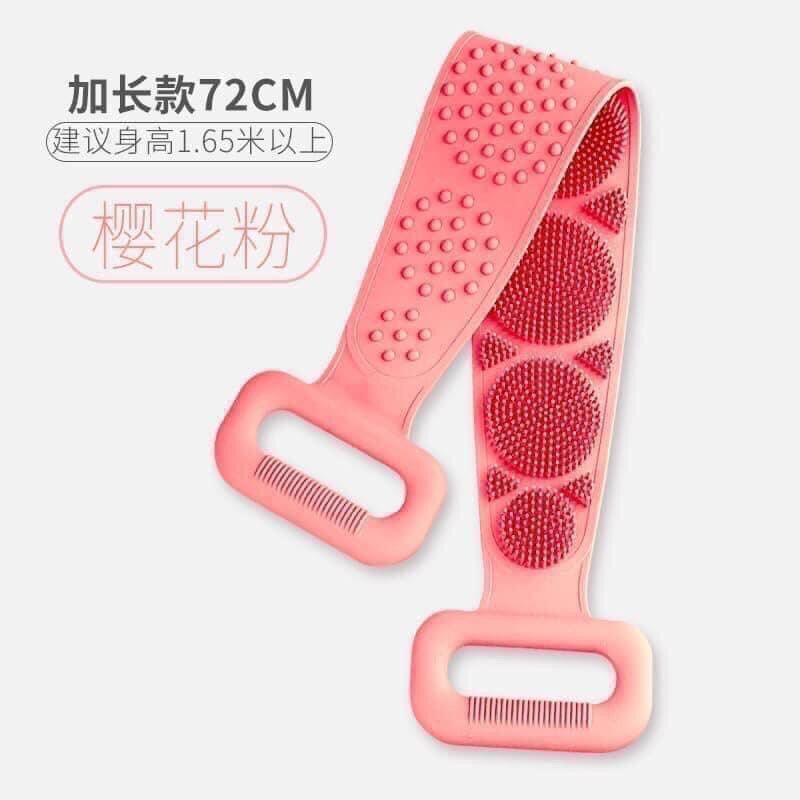 Đai tắm cọ lưng . Đai tắm silicon
