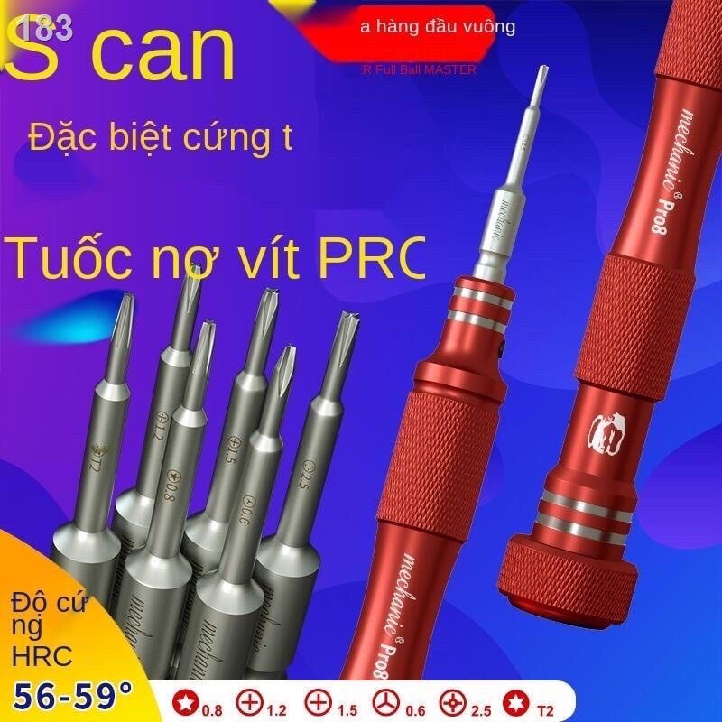 Tô vít sửa chữa điện thoại mechanic màu đỏ