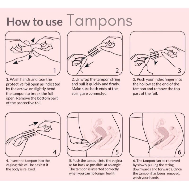 Băng vệ sinh Tampons Facelle Size Normal 64 miếng của Đức