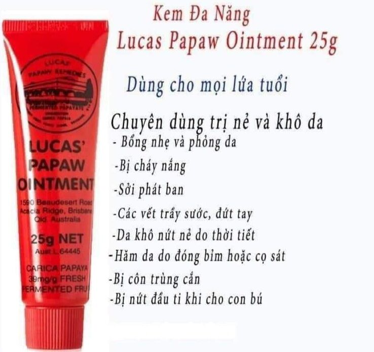Kem đa năng Lucas 25g