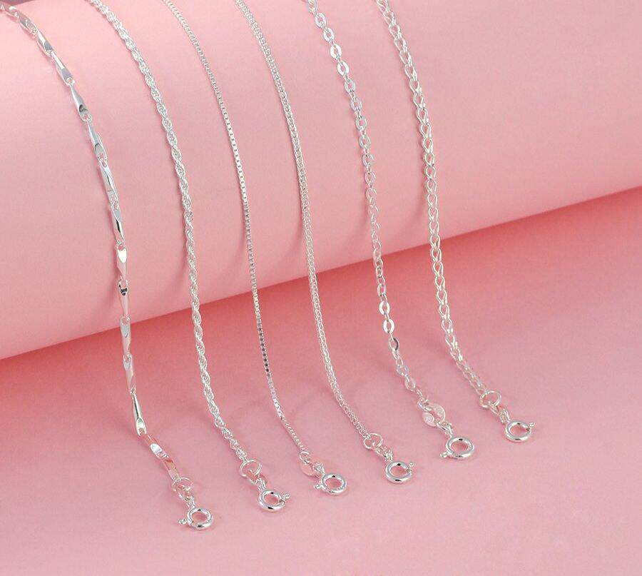 Dây chuyền bạc 925 nhiều mẫu