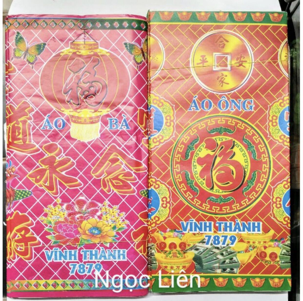 [VÀNG MÃ] VẢI ÁO ÔNG BÀ CÚNG ĐÁM GIỖ