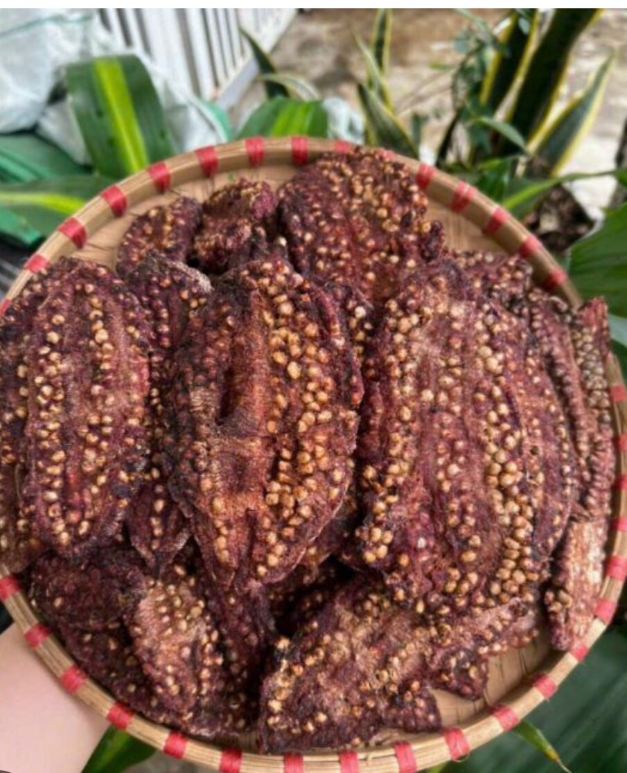 Chuối Hột Miền Tây Ép Miếng Phơi Khô