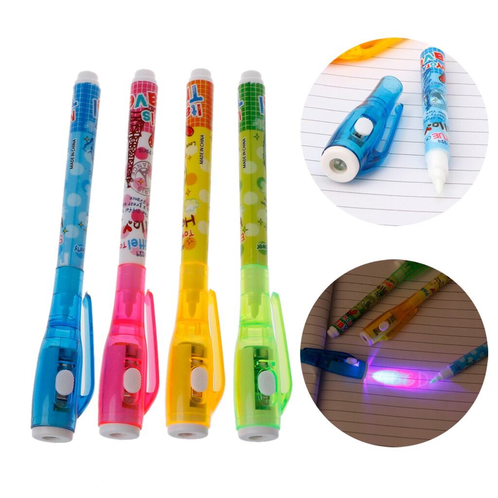 Bút mực tàng hình độc đáo có đèn UV soi tiền giả