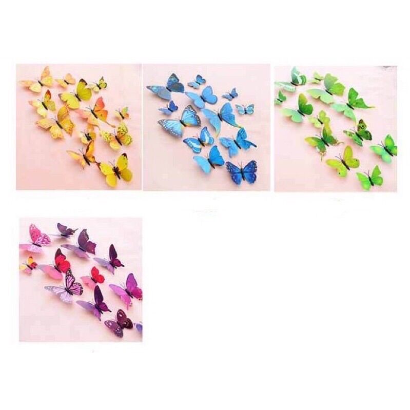 Bướm 3D trang trí