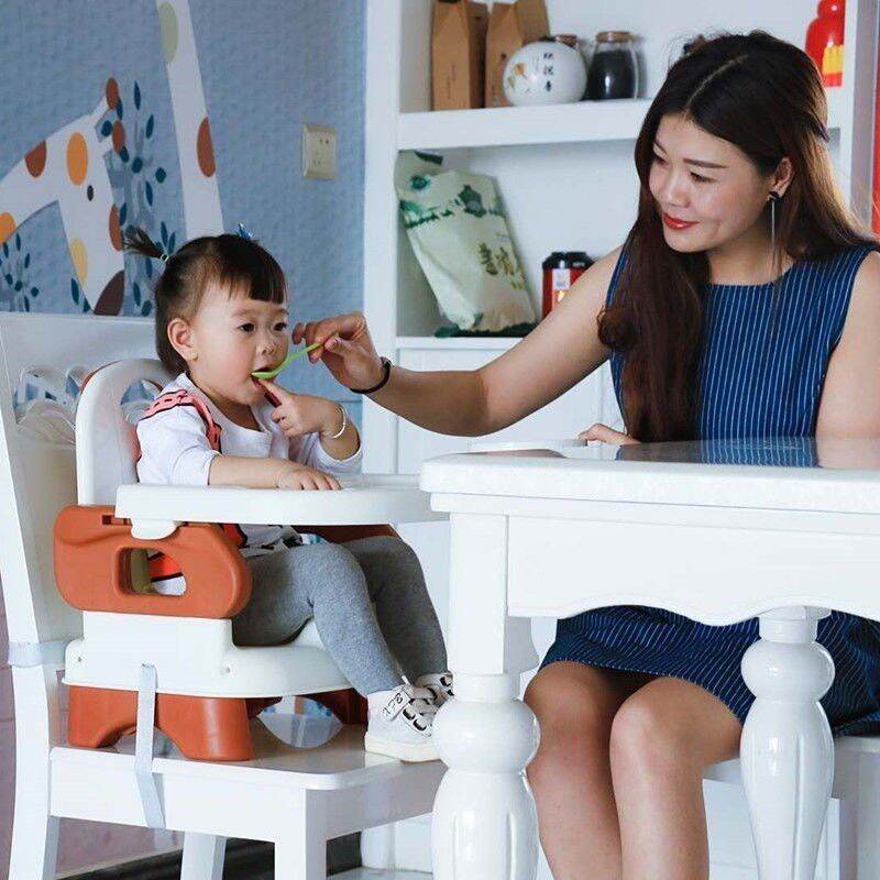 Ghế ăn dặm gấp gọn kèm chân sắt