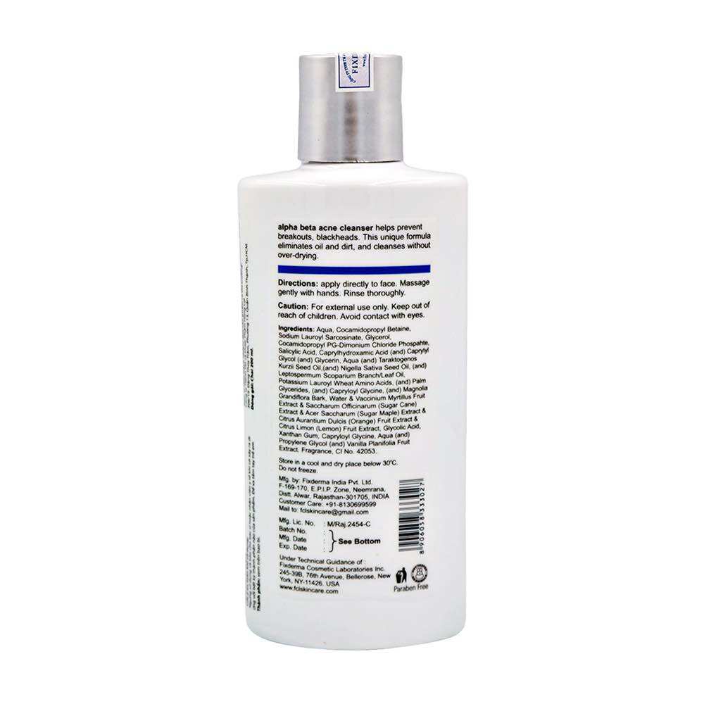 Sữa rửa mặt Fix Derma FCL ALPHA-BETA ACNE CLEANSER