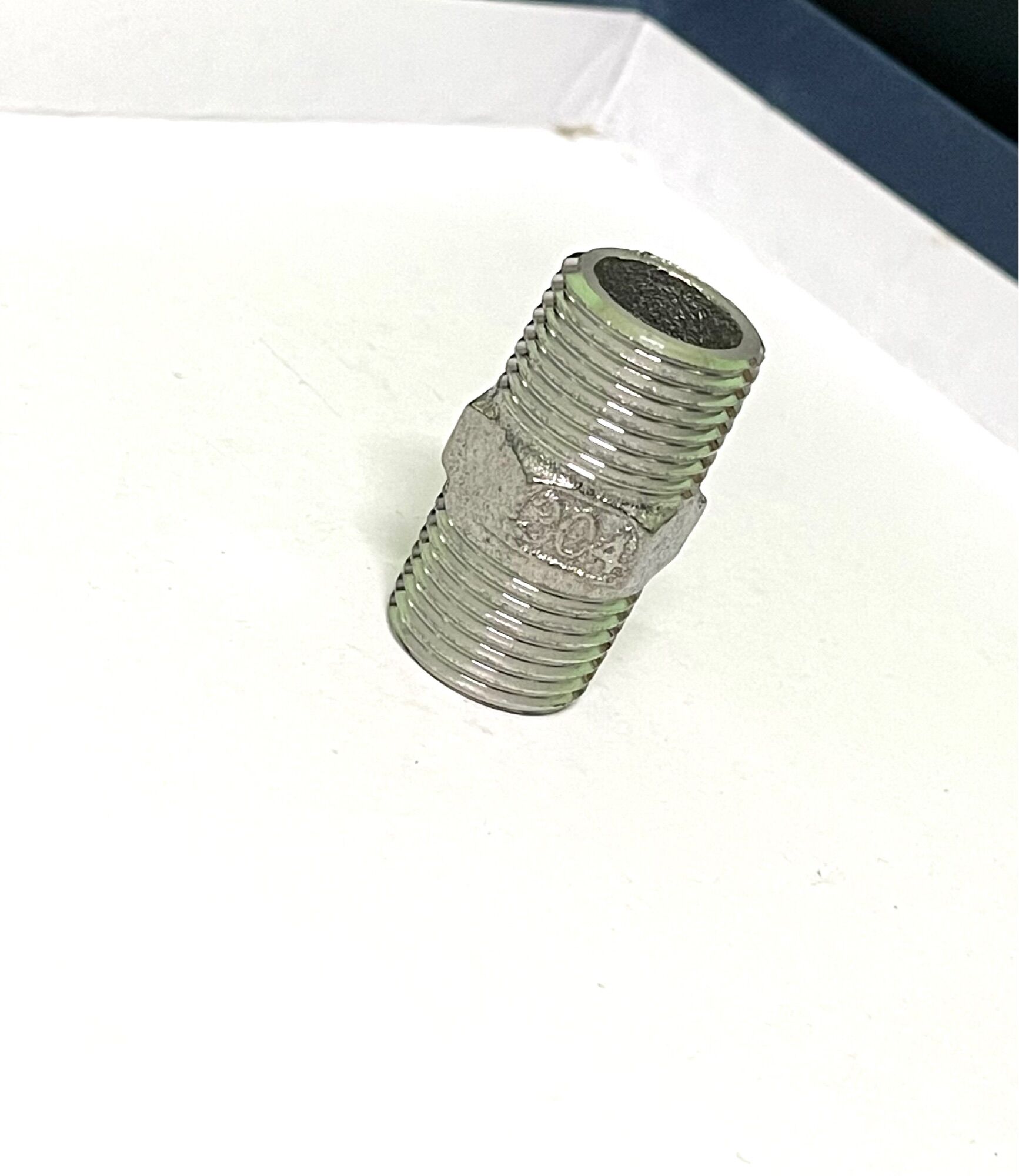 Kép inox 21 (304) (Kép Nối 2 Đầu Ren )