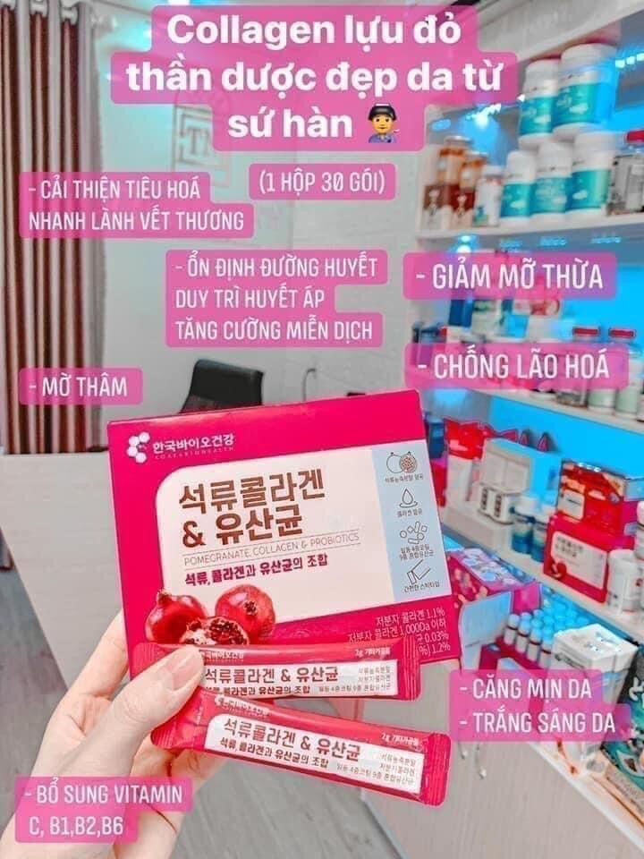 COLLAGEN LỰU ĐỎ HÀN QUỐC