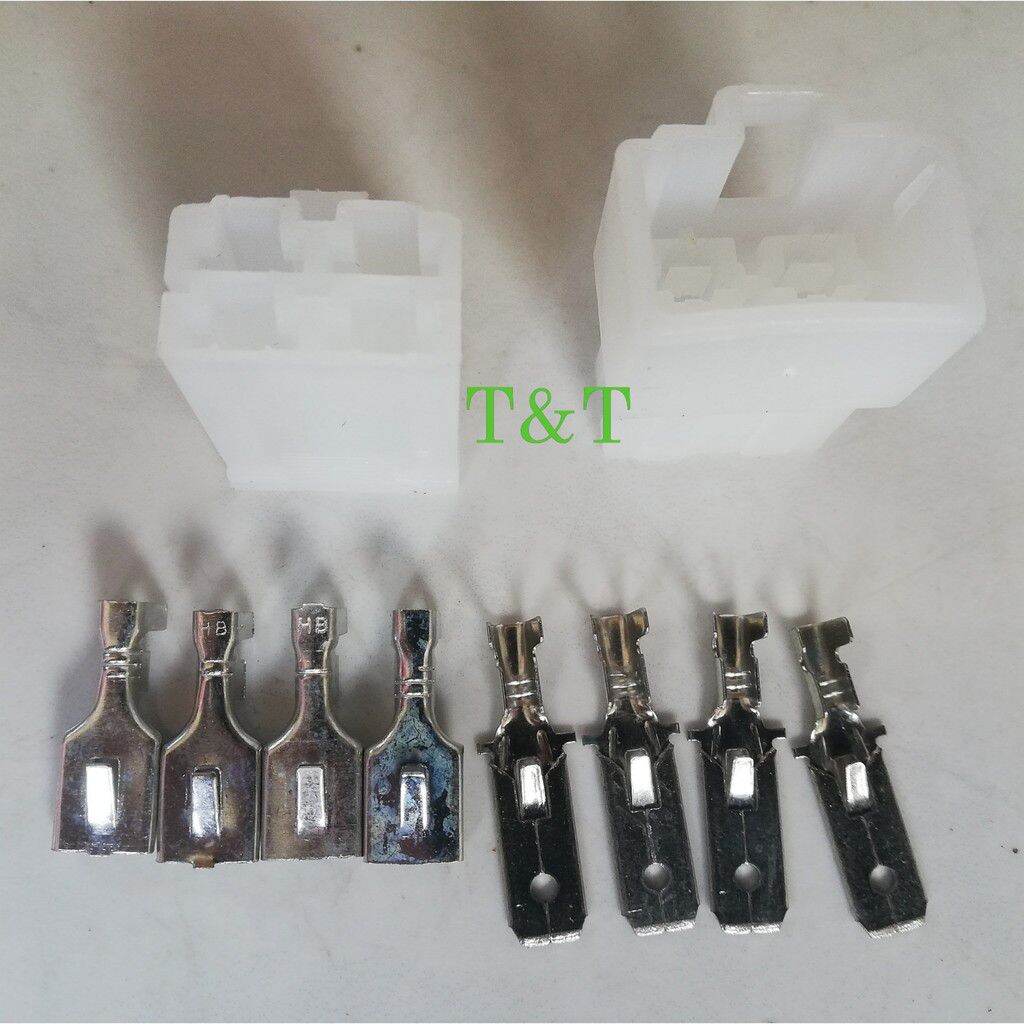 Bộ giắc sạc 4p cos 6.3