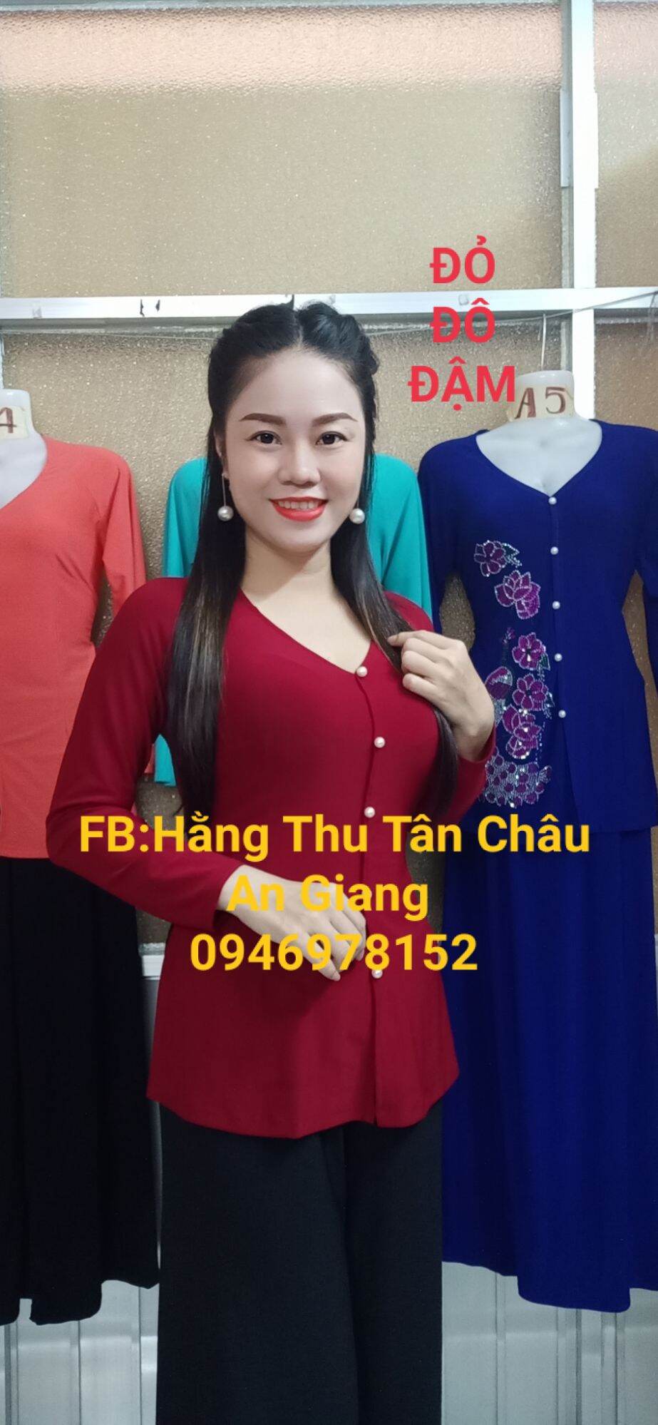 ÁO BÀ BA TRƠN MÀU(KHÔNG KÈM QUẦN)