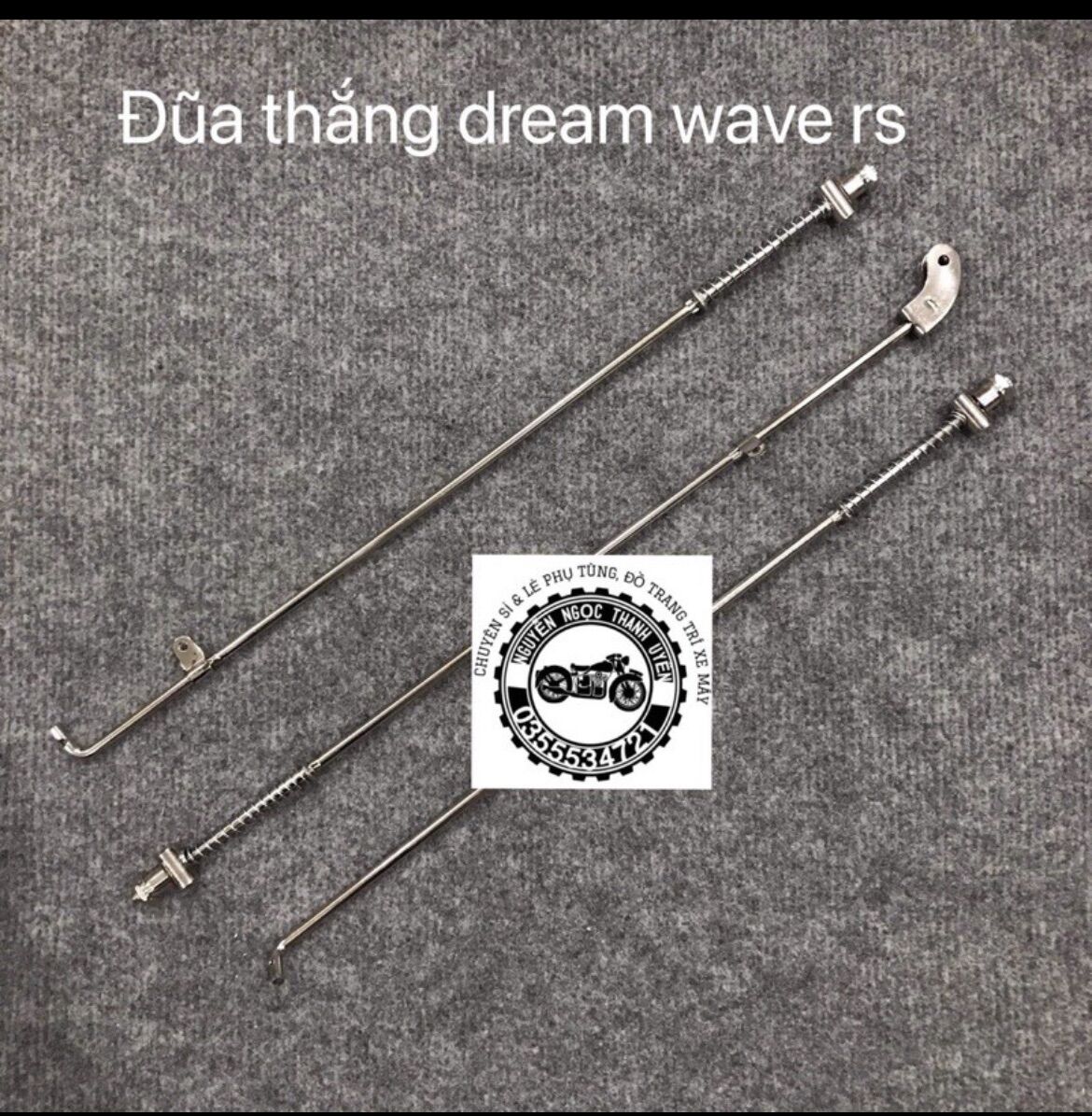Ti thắng dream,wave,rs,sirius,future 125,ws110 inox 304