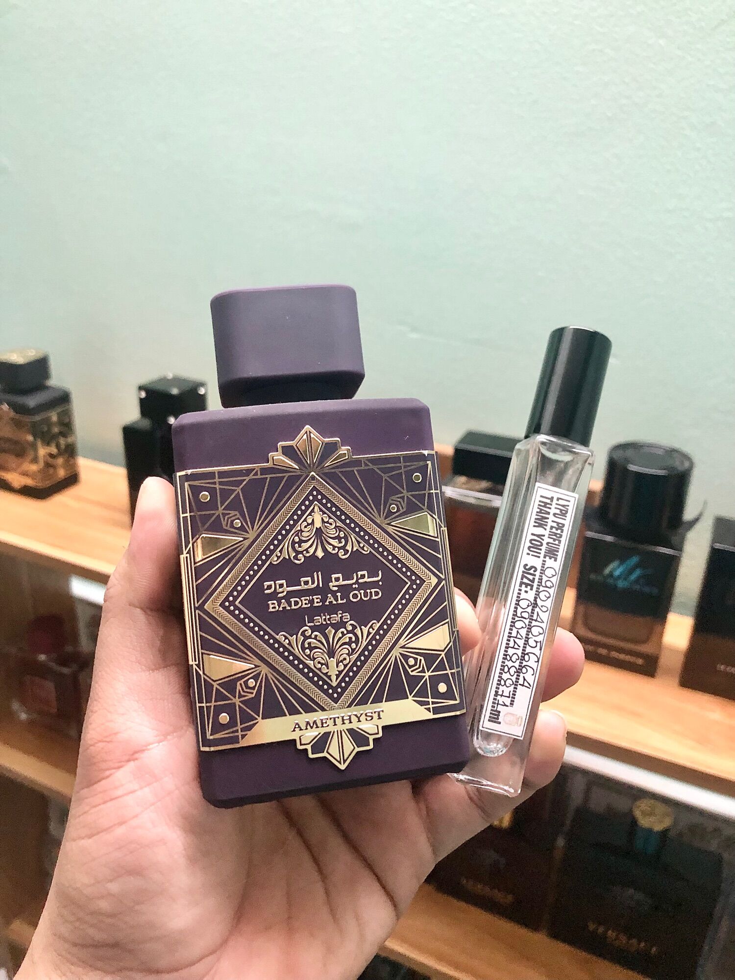 Nước hoa Lattafa Badee al oud amethyst 2021