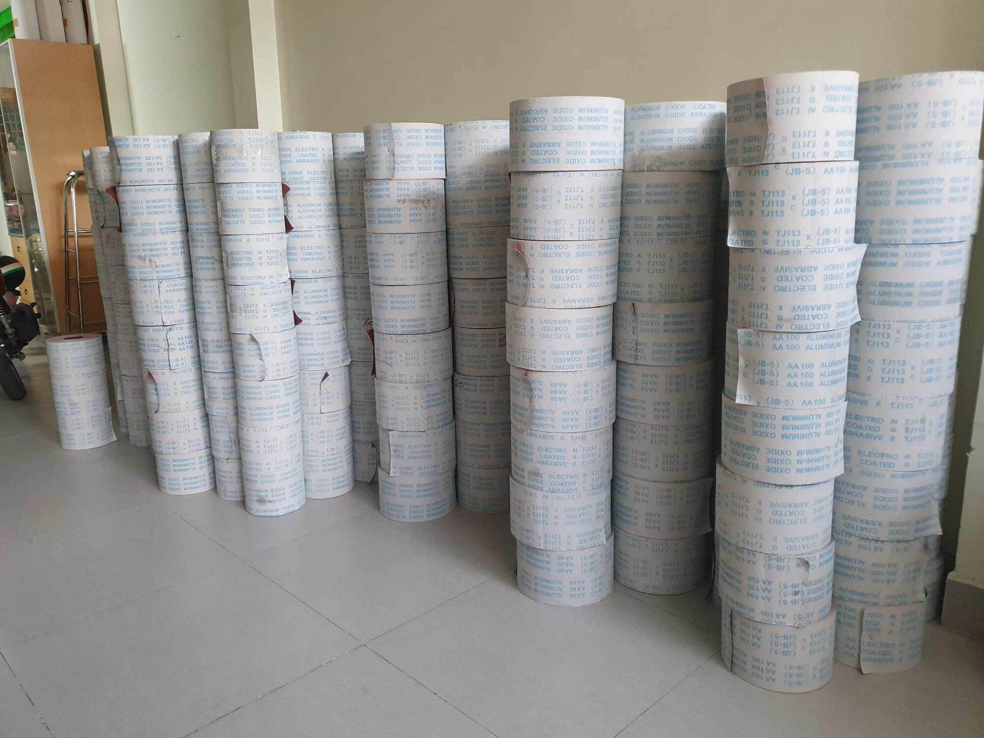 Nhám vải cuộn jb-5 AA120 150mm × 45 mét