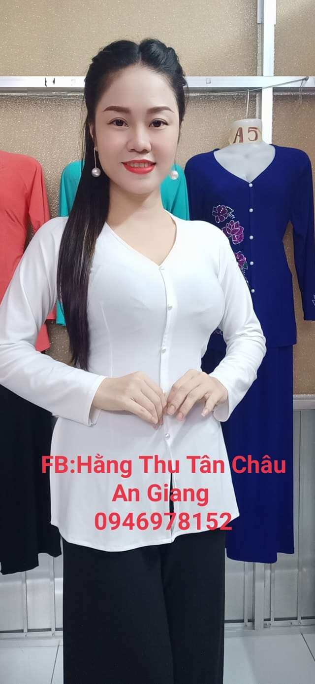 lẻ áo bà ba trơn