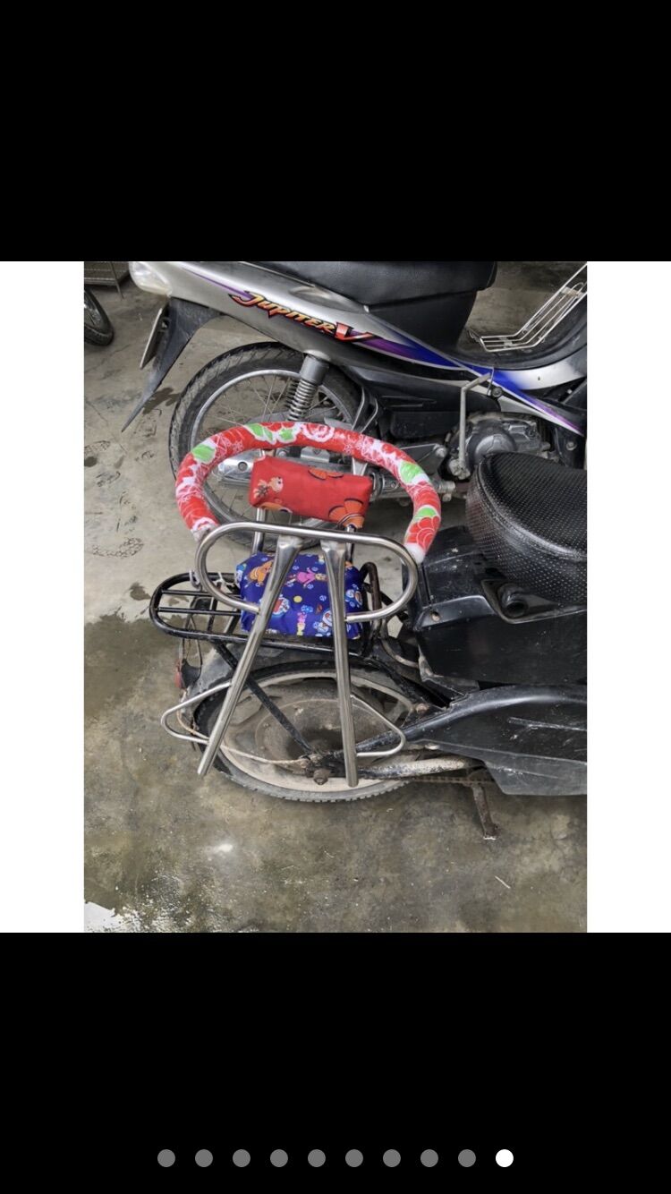 Ghế ngồi xe máy cho bé