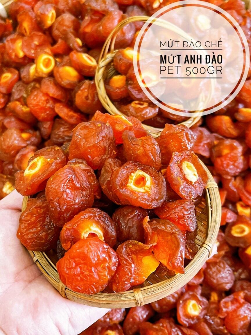 Mứt đào chẻ đôi 500g