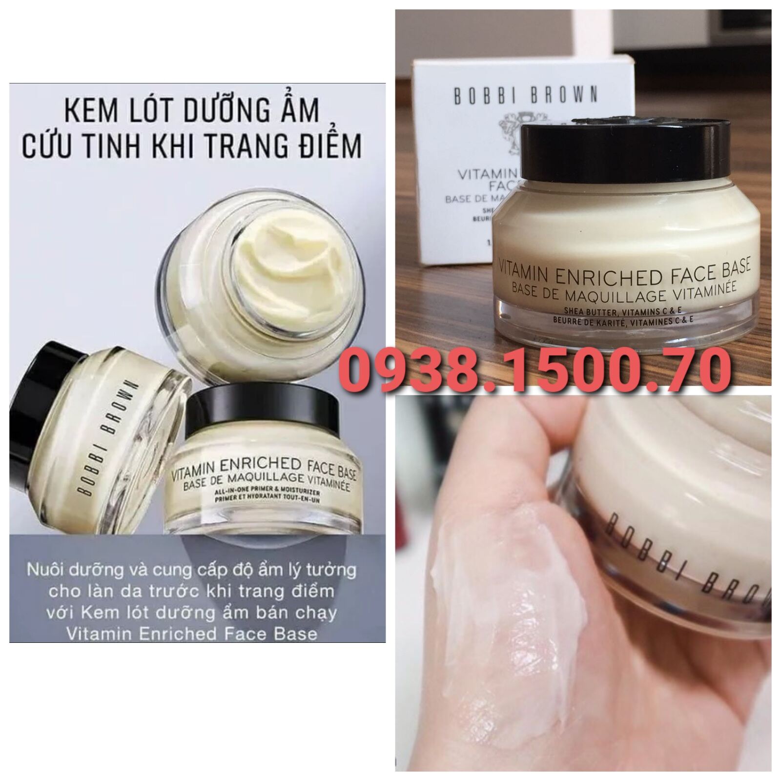 KEM LÓT DƯỠNG ẨM 2IN1 VỪA DƯỠNG VỪA LÀM LỚP LÓT HIỆU CHỈNH TÔNG DA Bobbi