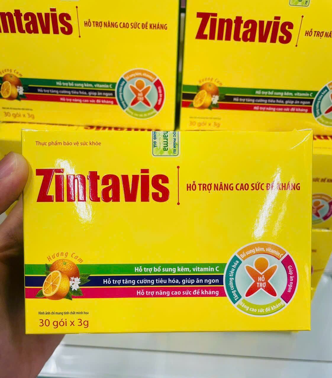 Zintavis - Cốm ZinC bổ sung vitamin