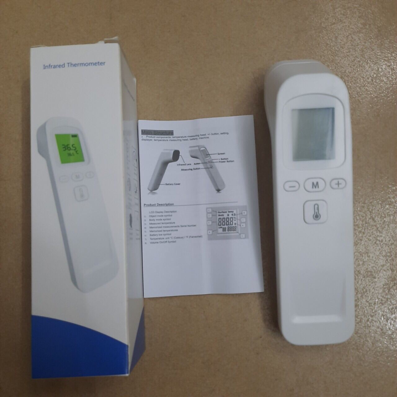 Máy đo nhiệt độ hồng ngoại cơ thể cho bé