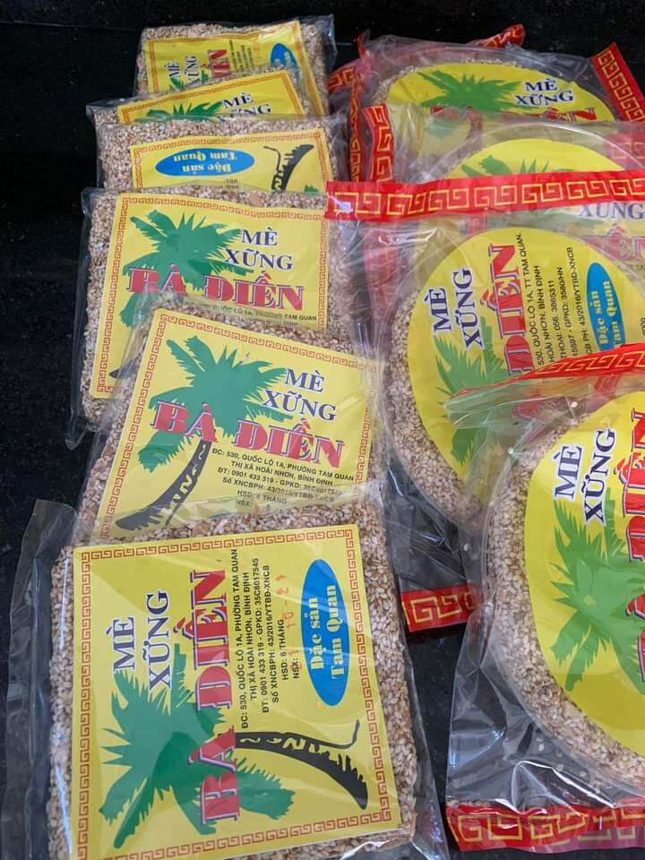 Combo 4 bánh mè xửng Bà Điền