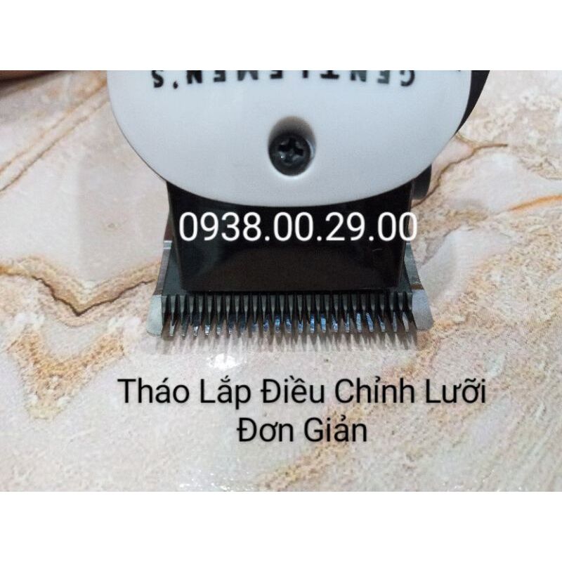 Lưỡi Sứ Cao Cấp Wmark Cho Tông Đơ Kemei, Wahl. Bộ Lưỡi Sứ Carbon Wmark Silver Siêu Bén Cho Tông Fade. (Ảnh thật). 