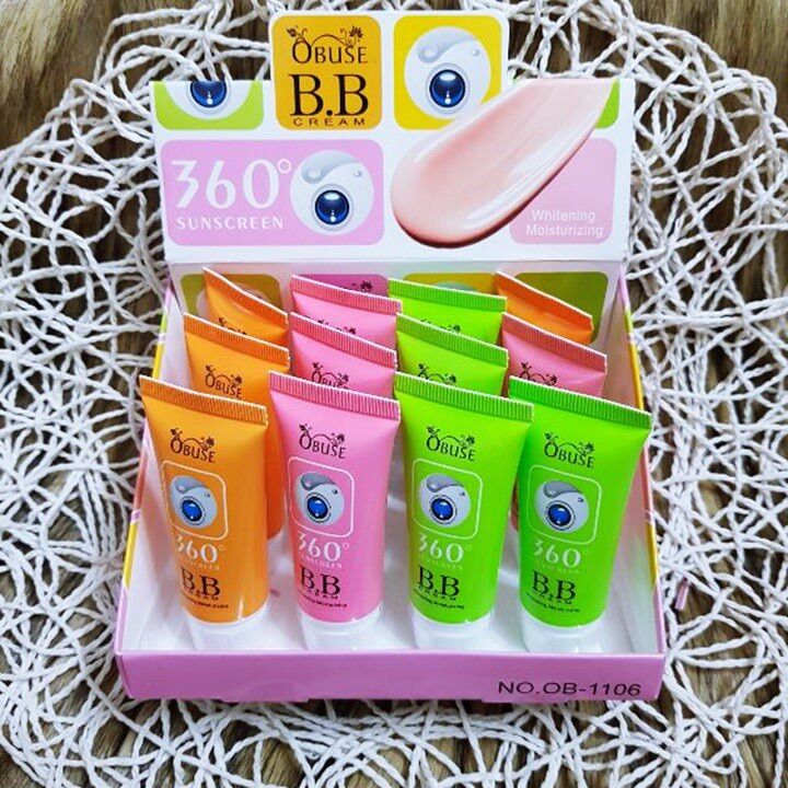 [HCM]KEM NỀN TRANG ĐIỂM 360 ĐỘ OBUSE THÁI LAN