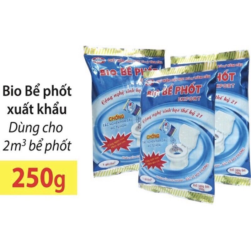 Bio bể phốt xuất khẩu tik tak 200g/250g