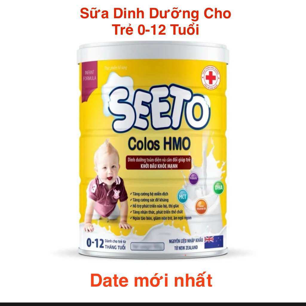 Sữa Bột Y Tế SEETO COLOS HMO - Bổ sung sữa Non, Vitamin, dinh dưỡng cho trẻ phát triển toàn diện, kh