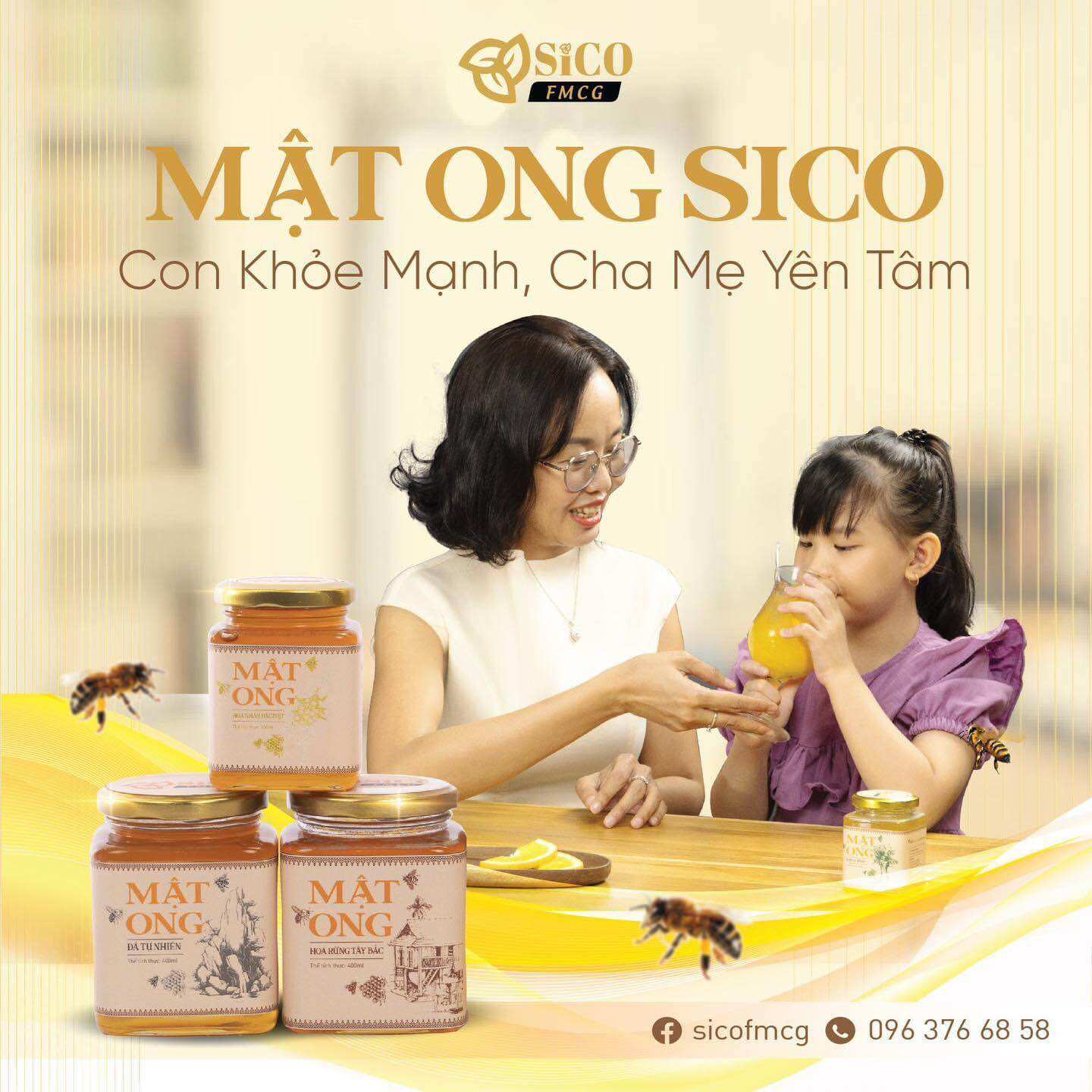 Mật Ong Khoái Rừng SICO FMCG 200ml